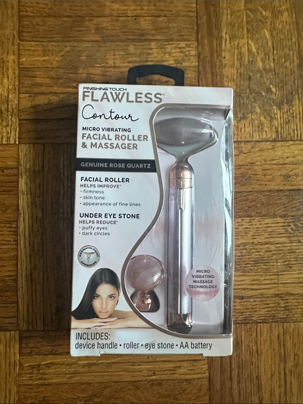 Finishing Touch Flawless Micro vibrating Facial Roller and Massager
